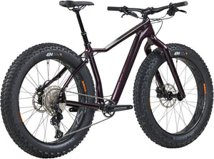 Heyday! Carbon Deore 12 Fat Bike - Black Cherry