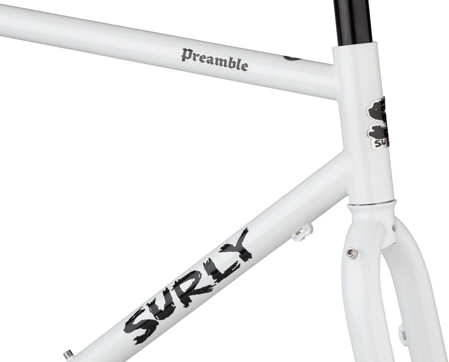 Preamble Frameset - Thorfrost White