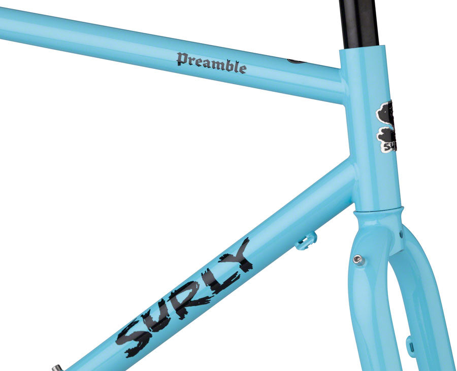 Preamble Frameset - Skyrim Blue