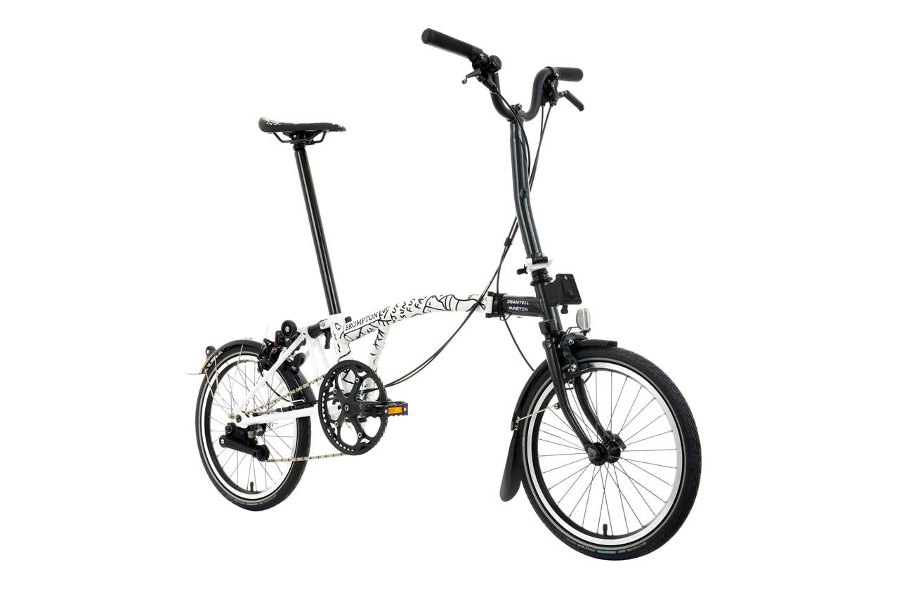 Brompton x Shantell Martin C-Line Urban 2-Speed Mid-Bar