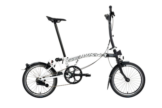 Brompton x Shantell Martin C-Line Urban 2-Speed Mid-Bar