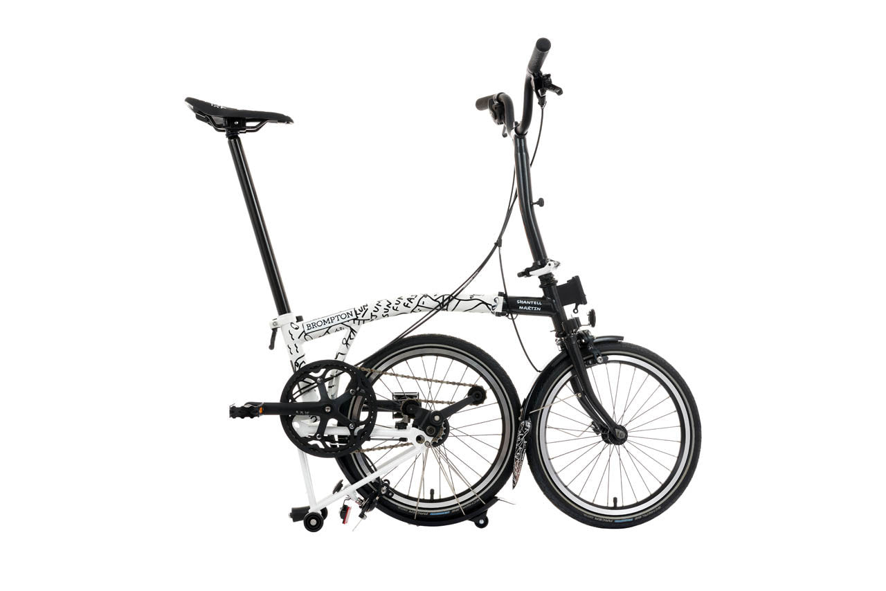 Brompton x Shantell Martin C-Line Urban 2-Speed Mid-Bar