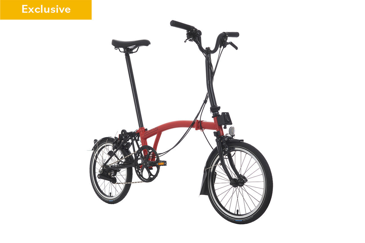 Brompton m6l house red new arrivals